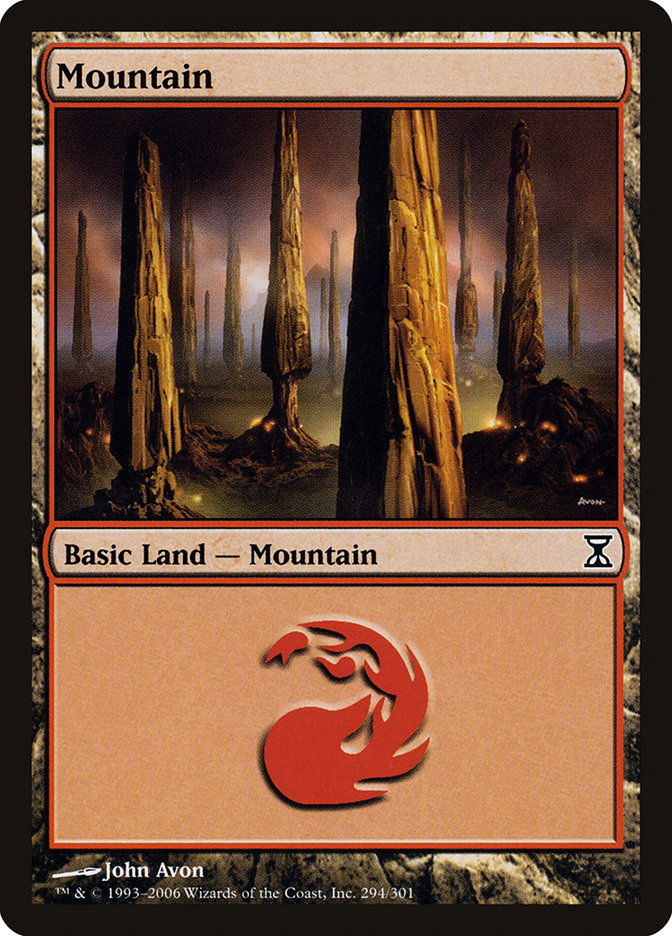 Mountain (294) [Time Spiral] | Lots Moore NSW