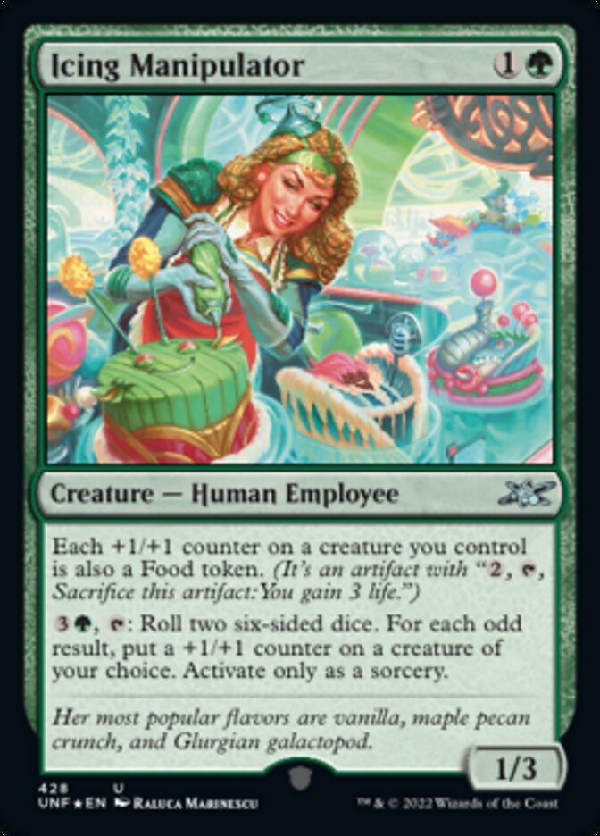 Icing Manipulator (Galaxy Foil) [Unfinity] | Lots Moore NSW