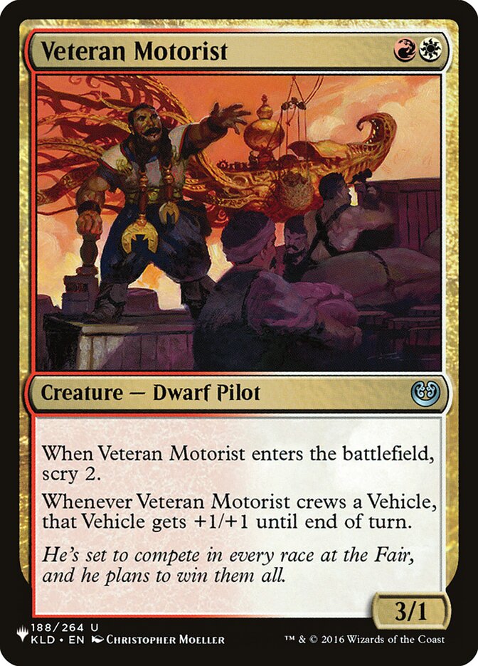 Veteran Motorist [The List] | Lots Moore NSW