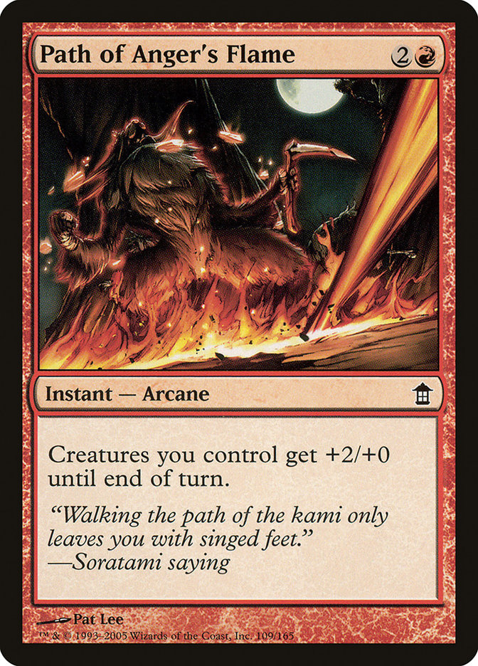 Path of Anger's Flame [Saviors of Kamigawa] | Lots Moore NSW