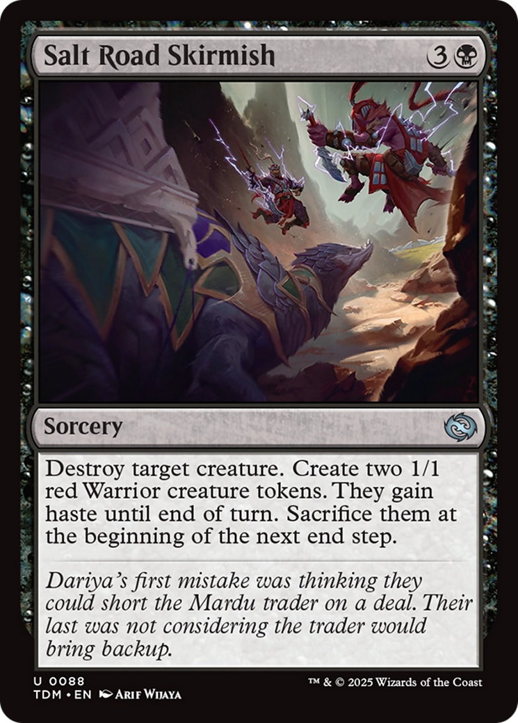 Salt Road Skirmish [Tarkir: Dragonstorm] | Lots Moore NSW