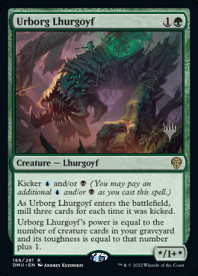 Urborg Lhurgoyf (Promo Pack) [Dominaria United Promos] | Lots Moore NSW