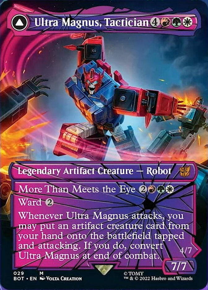 Ultra Magnus, Tactician // Ultra Magnus, Armored Carrier (Shattered Glass) [Transformers] | Lots Moore NSW