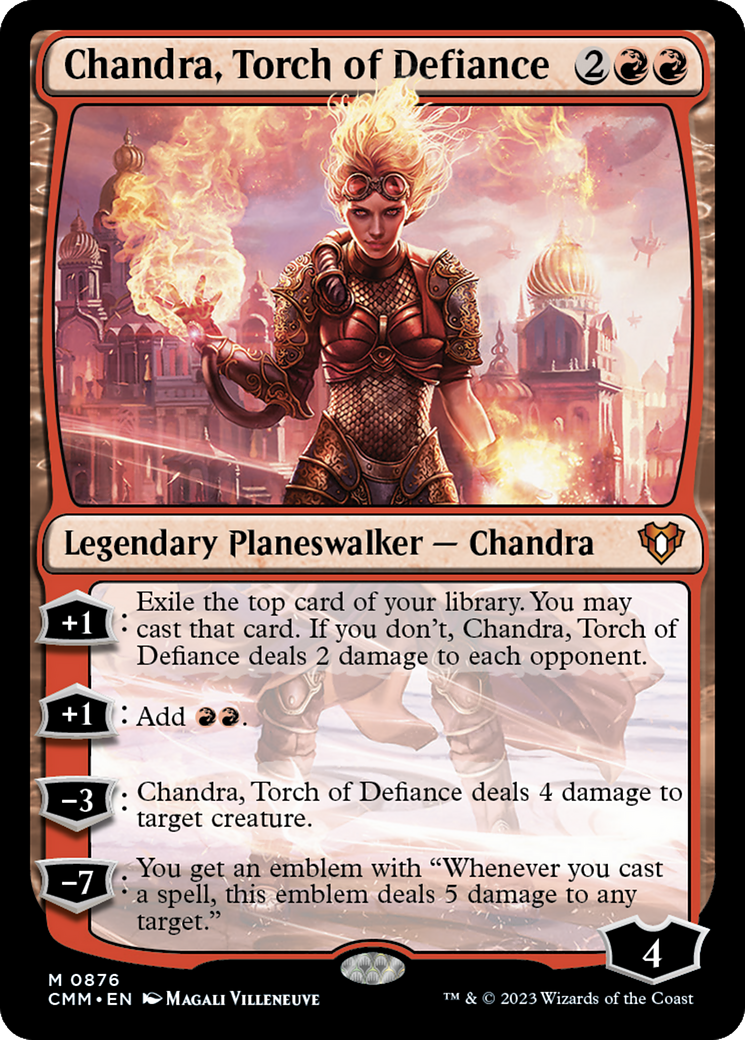 Chandra, Torch of Defiance [Commander Masters] | Lots Moore NSW