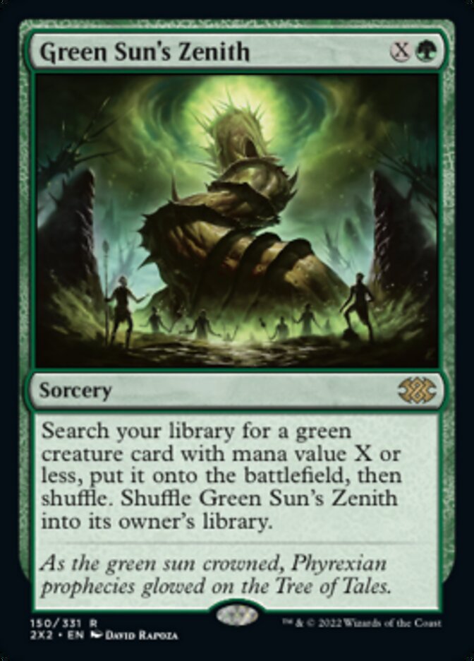Green Sun's Zenith [Double Masters 2022] | Lots Moore NSW