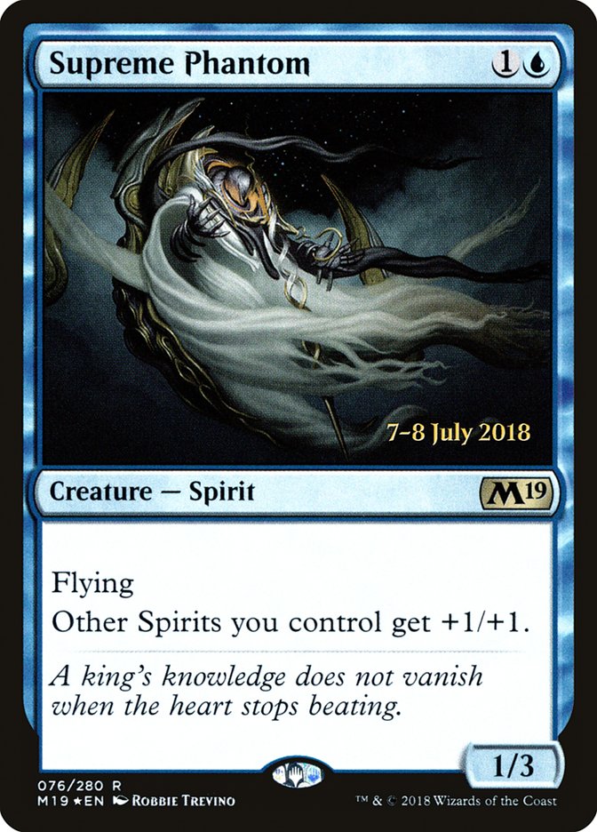 Supreme Phantom [Core Set 2019 Prerelease Promos] | Lots Moore NSW