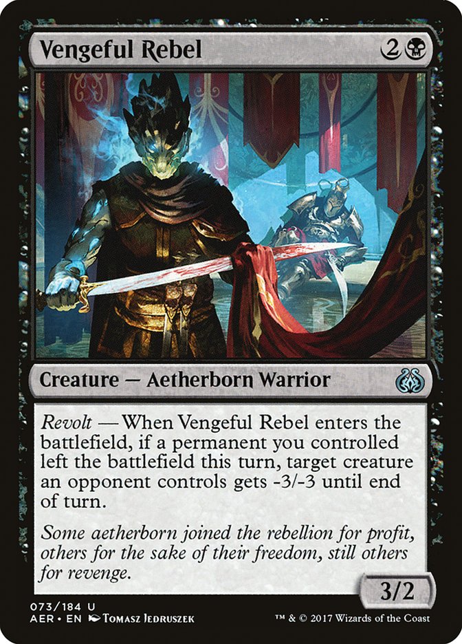 Vengeful Rebel [Aether Revolt] | Lots Moore NSW