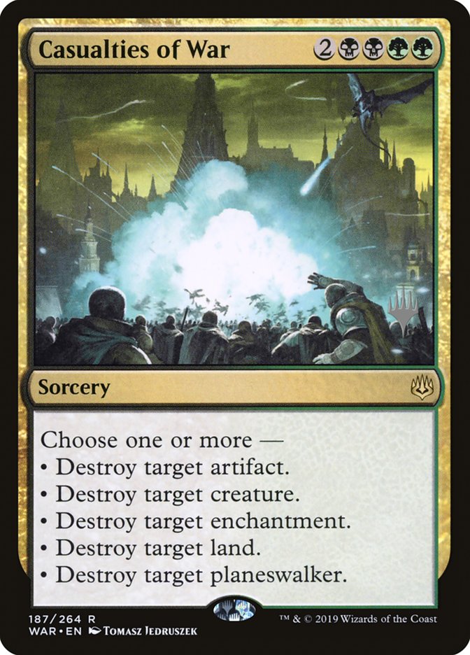 Casualties of War (Promo Pack) [War of the Spark Promos] | Lots Moore NSW