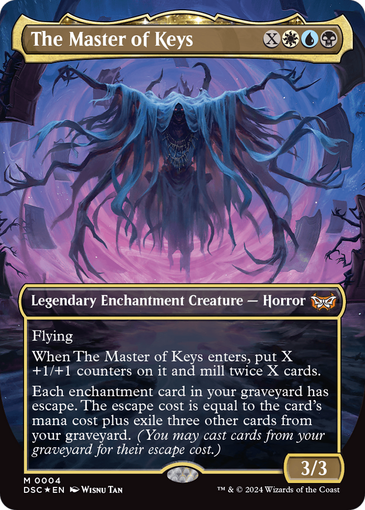 The Master of Keys (Borderless) [Duskmourn: House of Horror Commander] | Lots Moore NSW