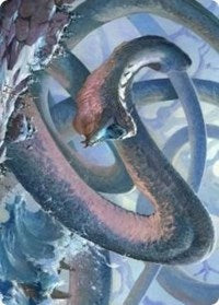 Koma, Cosmos Serpent 1 Art Card [Kaldheim Art Series] | Lots Moore NSW