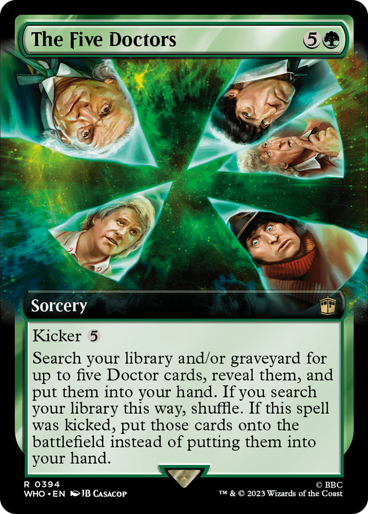 The Five Doctors (Extended Art) [Doctor Who] | Lots Moore NSW