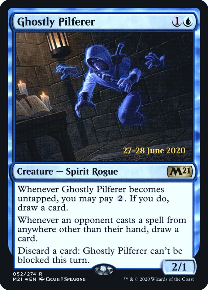 Ghostly Pilferer [Core Set 2021 Prerelease Promos] | Lots Moore NSW