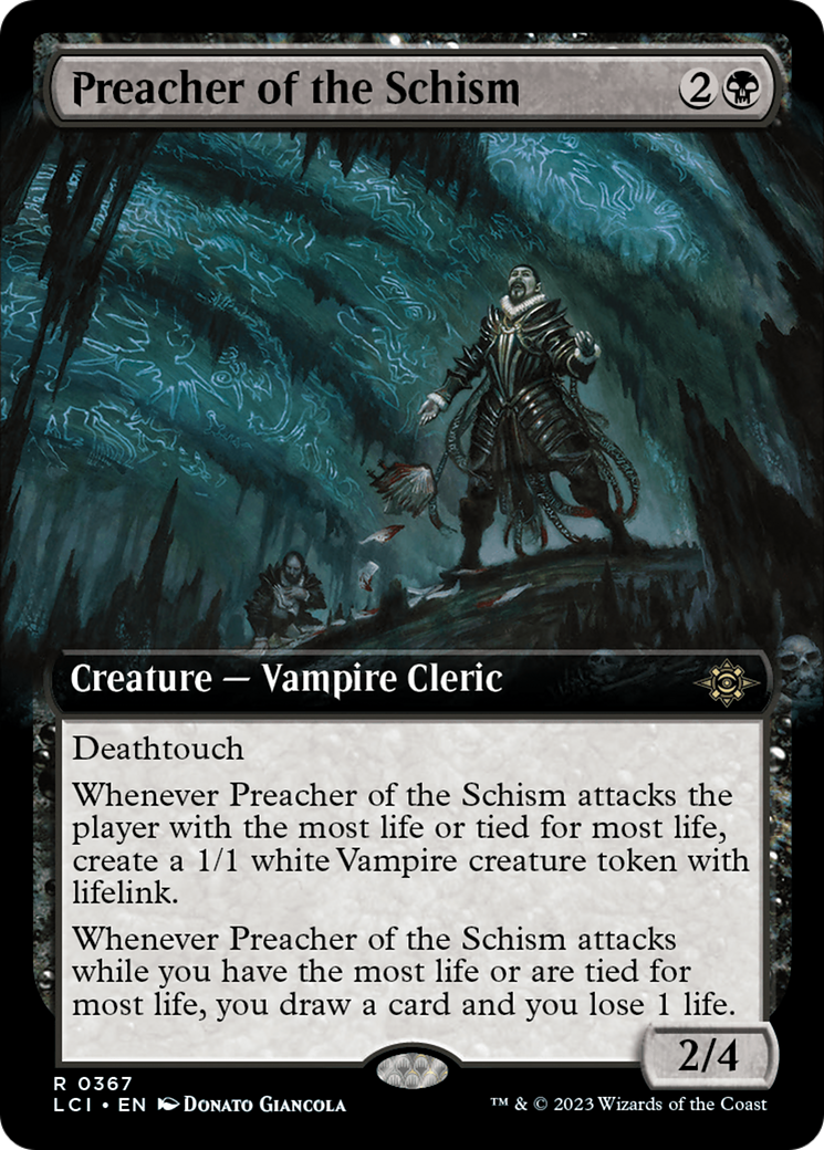 Preacher of the Schism (Extended Art) [The Lost Caverns of Ixalan] | Lots Moore NSW