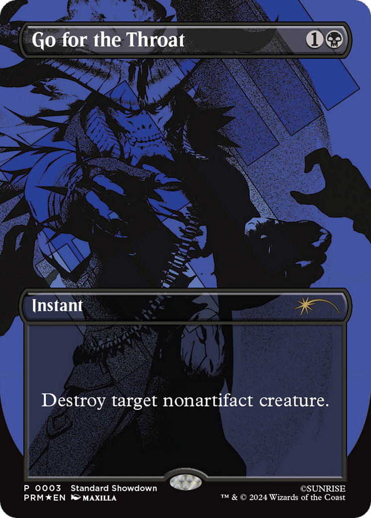 Go for the Throat [Standard Showdown Promos] | Lots Moore NSW