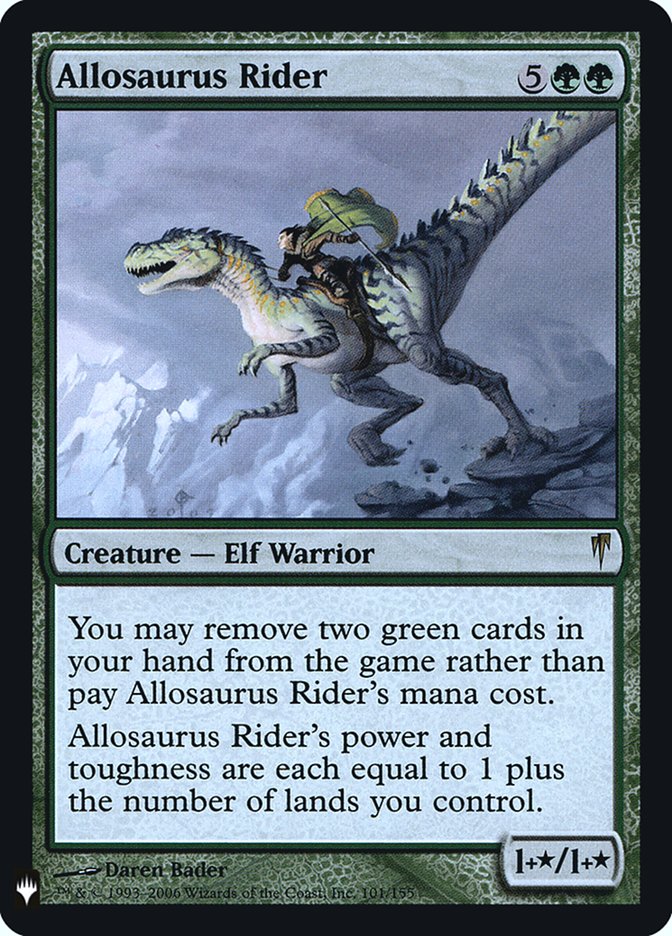 Allosaurus Rider [Mystery Booster] | Lots Moore NSW