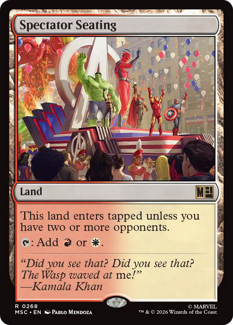 Spectator Seating [Marvel Super Heroes Commander] | Lots Moore NSW