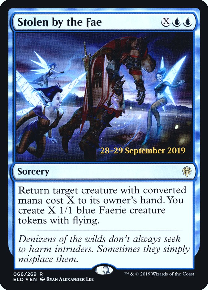 Stolen by the Fae [Throne of Eldraine Prerelease Promos] | Lots Moore NSW