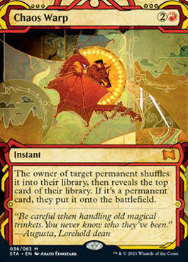 Chaos Warp (Foil Etched) [Strixhaven: Mystical Archive] | Lots Moore NSW