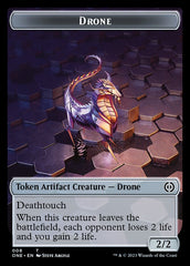 Phyrexian Mite (011) // Drone Double-Sided Token [Phyrexia: All Will Be One Tokens] | Lots Moore NSW