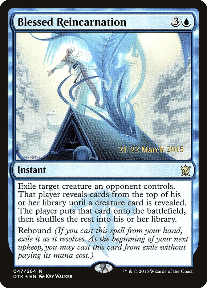 Blessed Reincarnation [Dragons of Tarkir Prerelease Promos] | Lots Moore NSW