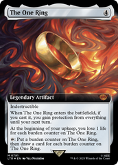 The One Ring (Extended Art) (Surge Foil) [The Lord of the Rings: Tales of Middle-Earth] | Lots Moore NSW