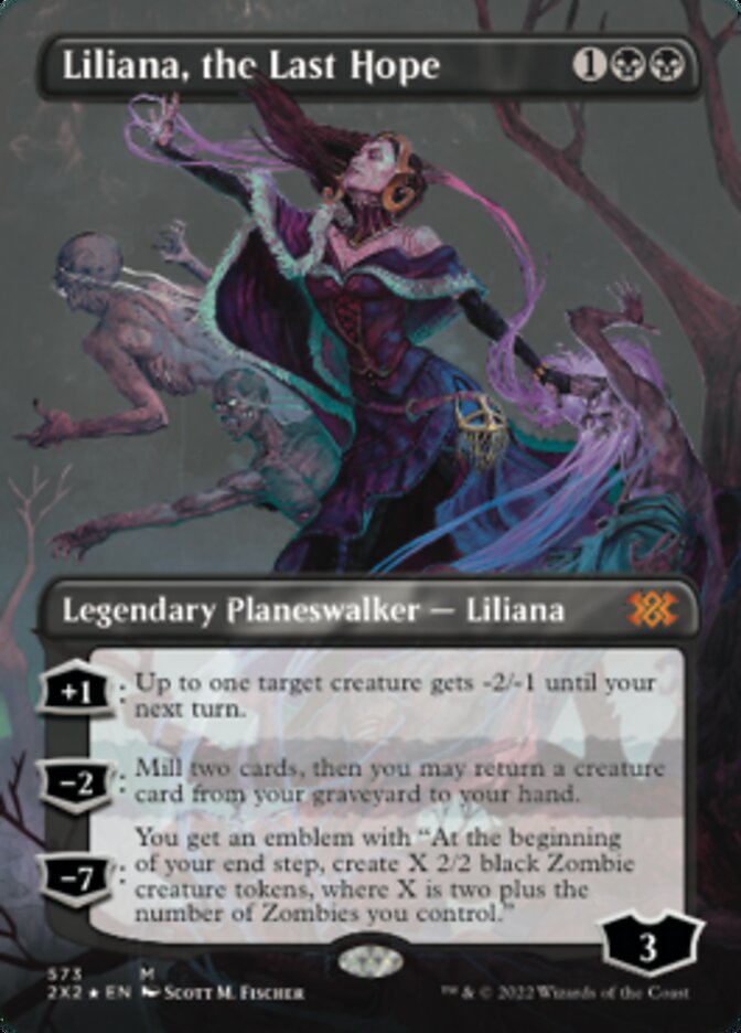 Liliana, the Last Hope (Textured Foil) [Double Masters 2022] | Lots Moore NSW