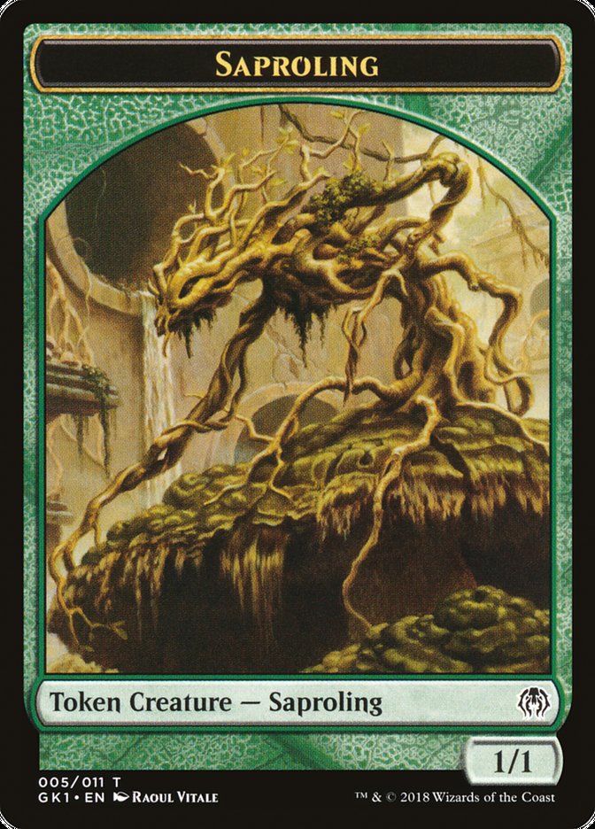 Saproling // Insect Double-Sided Token [Guilds of Ravnica Guild Kit Tokens] | Lots Moore NSW