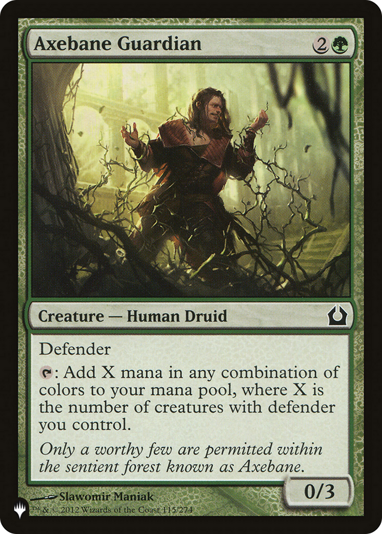 Axebane Guardian [The List] | Lots Moore NSW