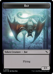Detective // Bat Double-Sided Token [Murders at Karlov Manor Tokens] | Lots Moore NSW