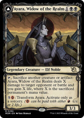 Ayara, Widow of the Realm // Ayara, Furnace Queen (Showcase Planar Booster Fun) [March of the Machine] | Lots Moore NSW