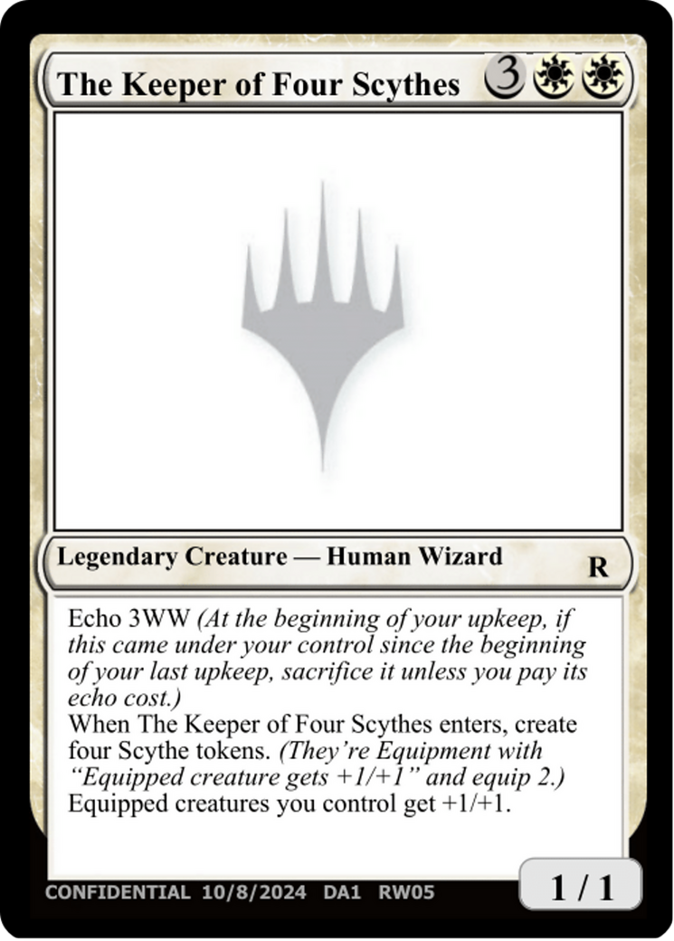The Keeper of Four Scythes [Unknown Event] | Lots Moore NSW