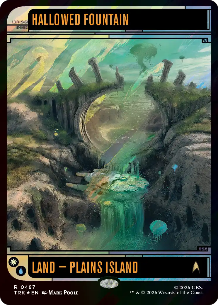Hallowed Fountain (Surge Foil) [Star Trek] | Lots Moore NSW