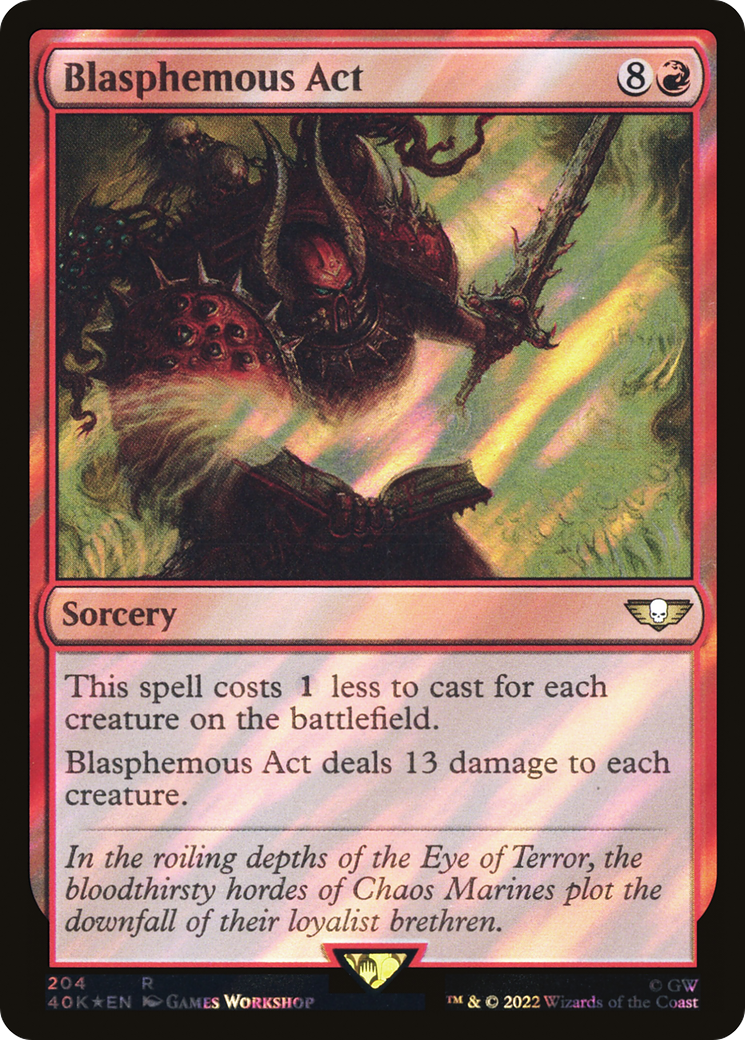 Blasphemous Edict [Edge of Eternities Promo Pack] | Lots Moore NSW
