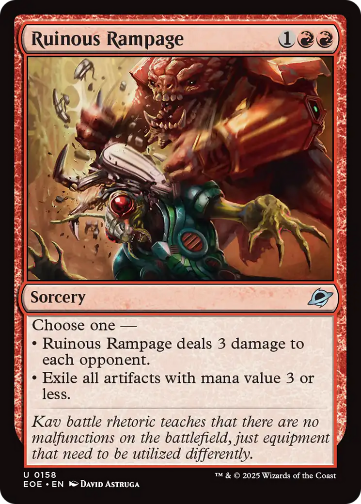 Ruinous Rampage [Edge of Eternities] | Lots Moore NSW