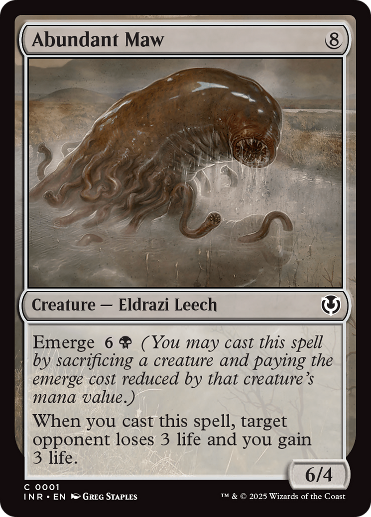 Abundant Maw [Innistrad Remastered] | Lots Moore NSW