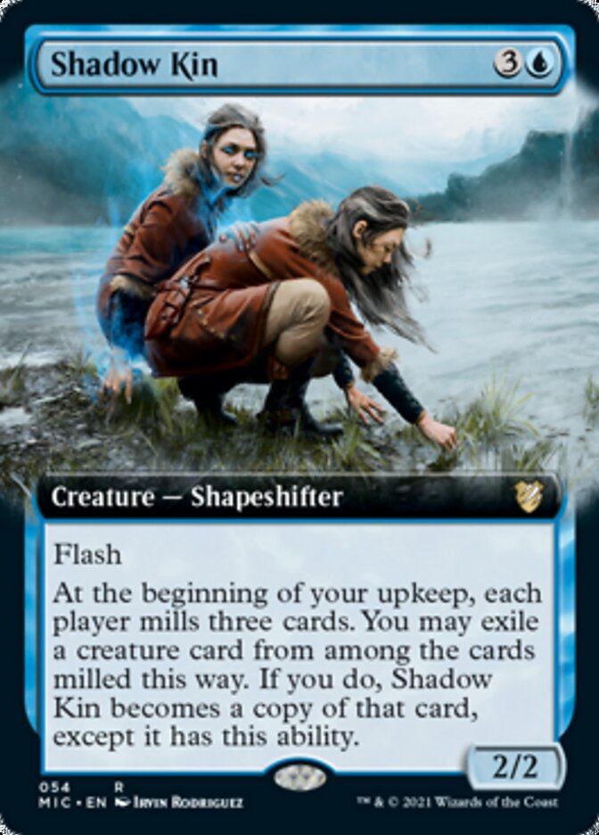 Shadow Kin (Extended Art) [Innistrad: Midnight Hunt Commander] | Lots Moore NSW