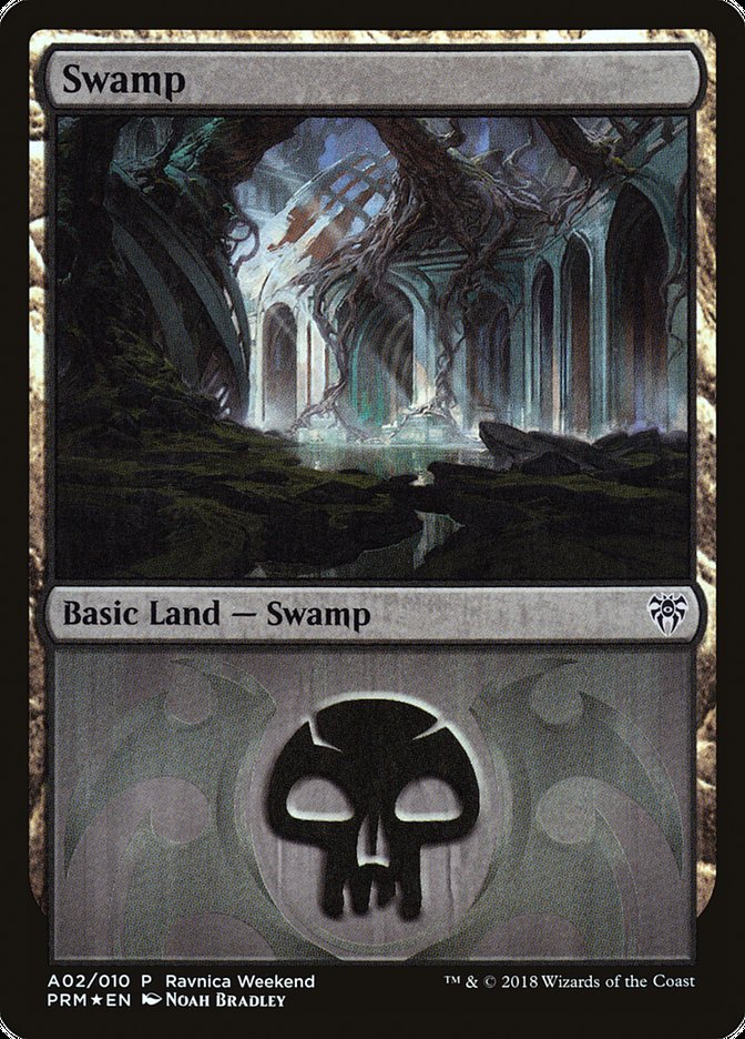 Swamp (A02) [Ravnica Allegiance Ravnica Weekend] | Lots Moore NSW