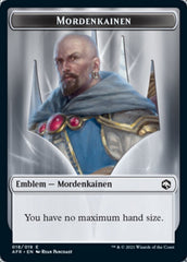 Devil // Mordenkainen Emblem Double-Sided Token [Dungeons & Dragons: Adventures in the Forgotten Realms Tokens] | Lots Moore NSW