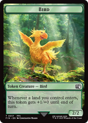 Hero (0008) // Bird (0017) Double-Sided Token [FINAL FANTASY Tokens] | Lots Moore NSW