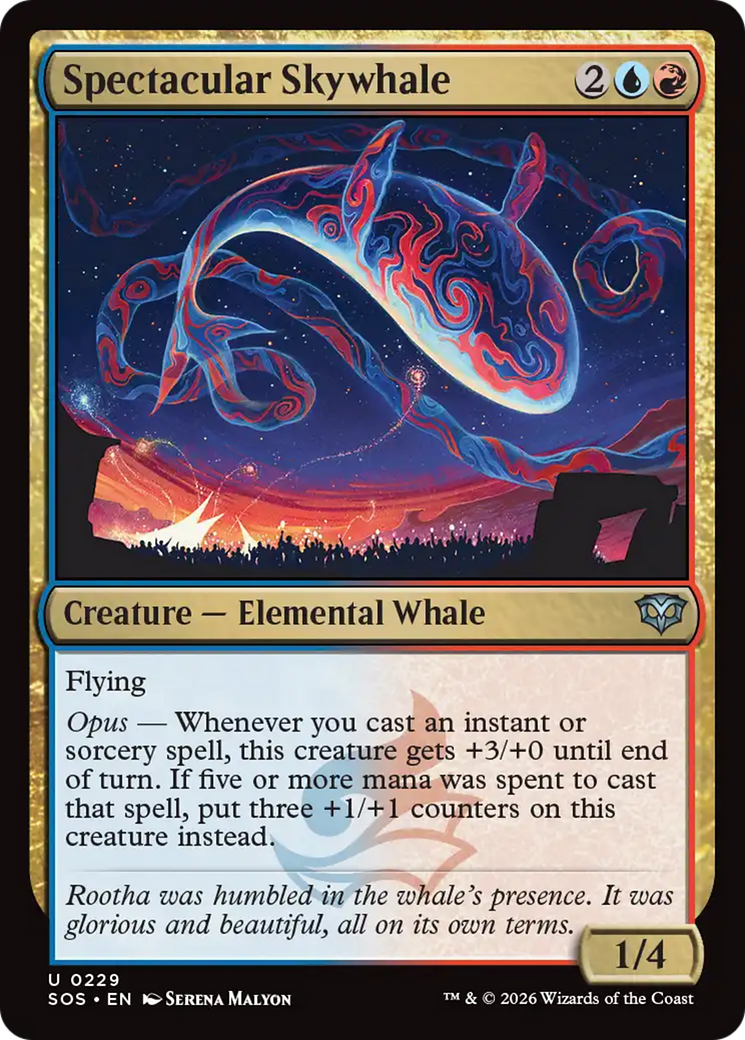 Spectacular Skywhale [Secrets of Strixhaven] | Lots Moore NSW