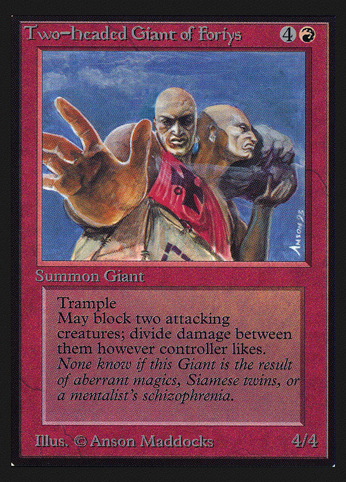 Two-Headed Giant of Foriys [International Collectors' Edition] | Lots Moore NSW