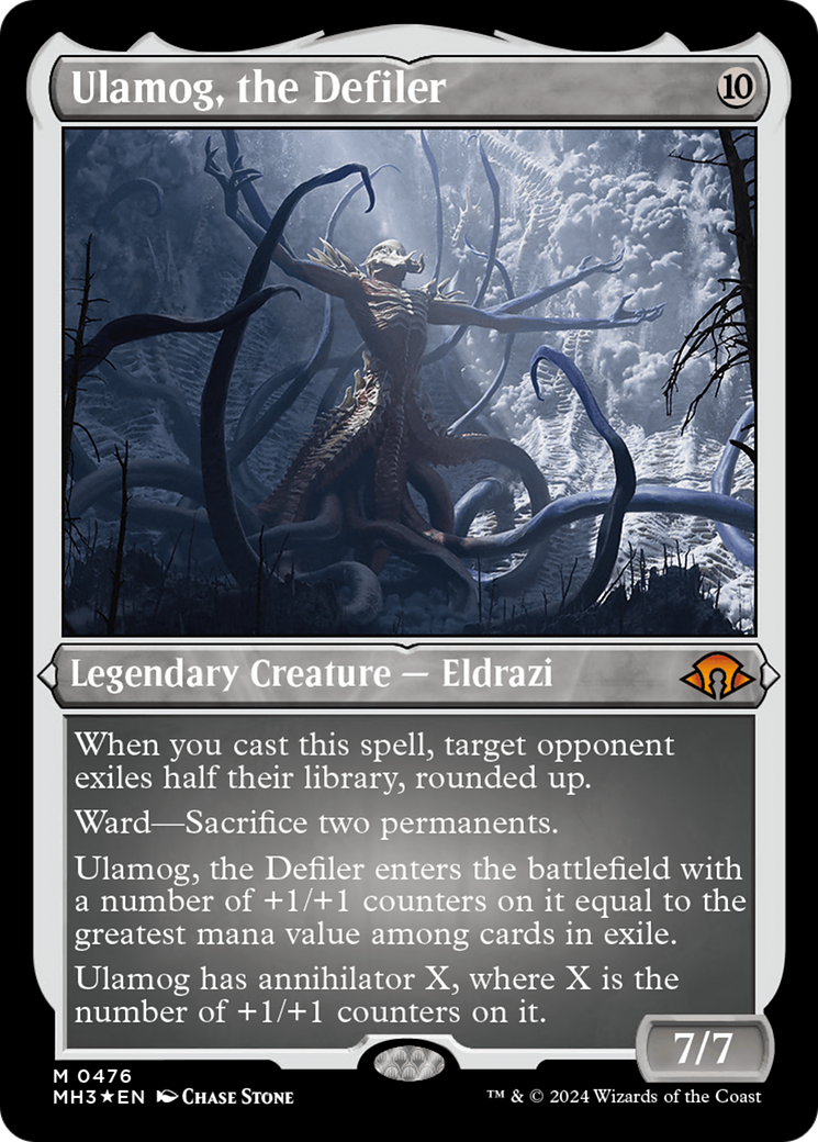 Ulamog, the Defiler (Foil Etched) [Modern Horizons 3] | Lots Moore NSW