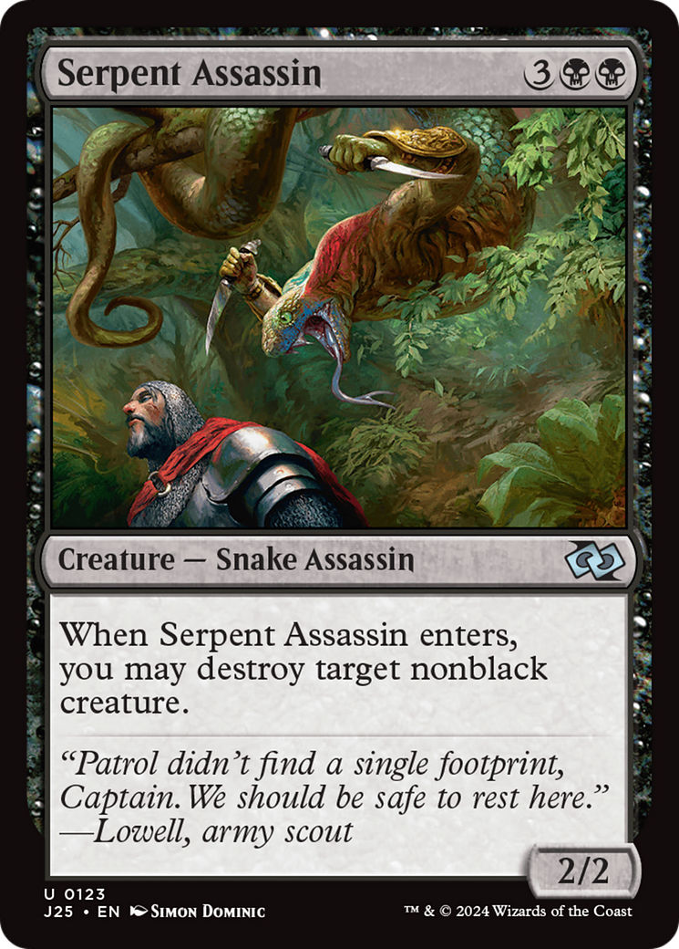 Serpent Assassin [Foundations Jumpstart] | Lots Moore NSW