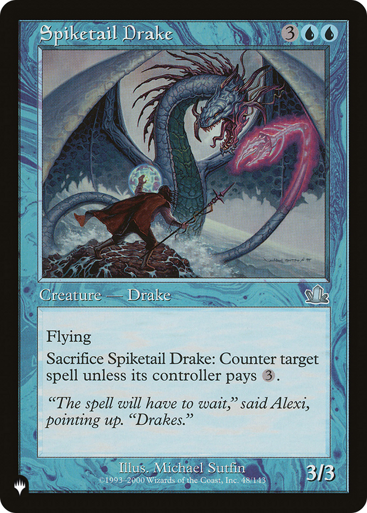 Spiketail Drake [The List] | Lots Moore NSW