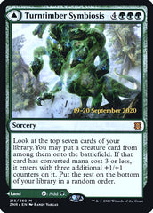 Turntimber Symbiosis // Turntimber, Serpentine Wood [Zendikar Rising Prerelease Promos] | Lots Moore NSW