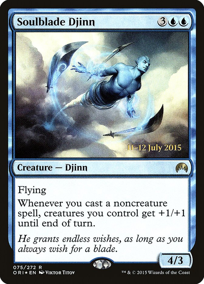 Soulblade Djinn [Magic Origins Prerelease Promos] | Lots Moore NSW