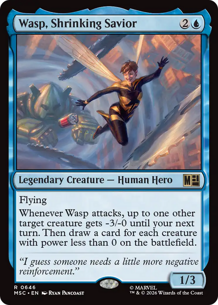 Wasp, Shrinking Savior [Marvel Super Heroes Commander] | Lots Moore NSW