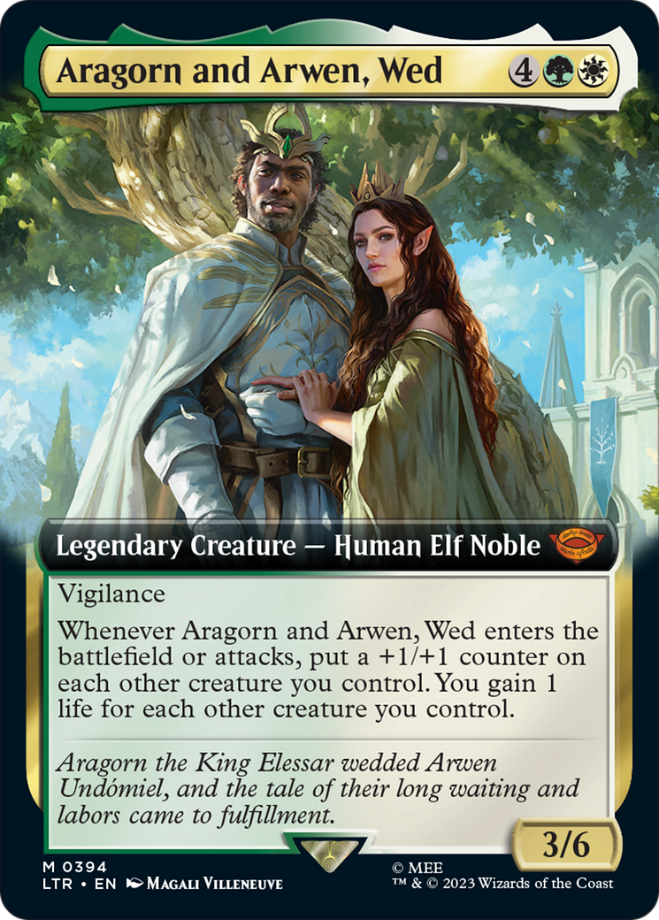 Aragorn and Arwen, Wed (Extended Art) [The Lord of the Rings: Tales of Middle-Earth] | Lots Moore NSW