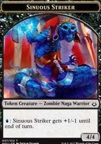 Sinuous Striker // Cat Double-Sided Token [Hour of Devastation Tokens] | Lots Moore NSW