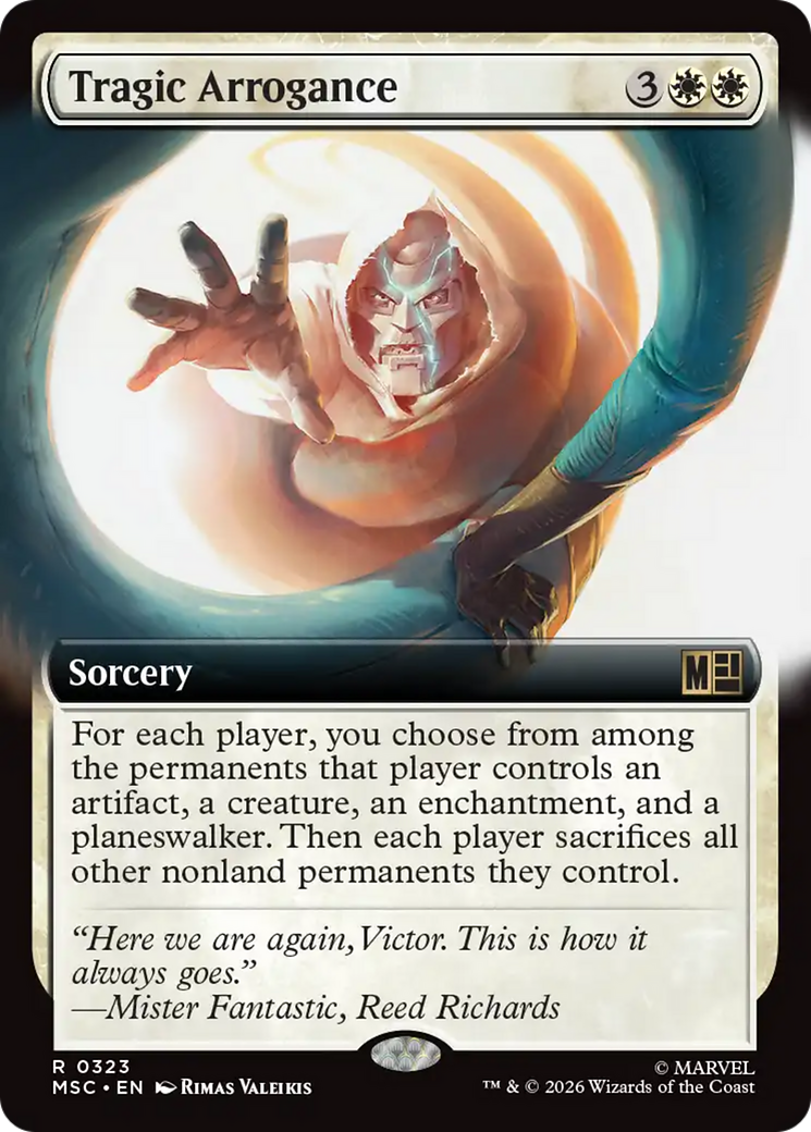 Tragic Arrogance (Extended Art) [Marvel Super Heroes Commander] | Lots Moore NSW